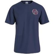 T-shirt Tommy Jeans T Shirt Ref 55864 Marine