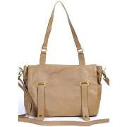 Sac Very Bag Street SAC CARTABLE CUIR TAUPE