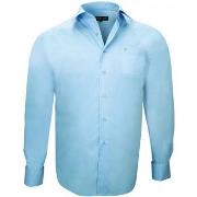 Chemise Doublissimo chemise premium mousquetaire bleu