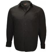 Chemise Doublissimo chemise premium mousquetaire noir