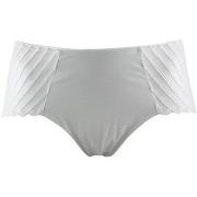 Shorties &amp; boxers Lou PARIS Shorty Femme Microfibre LINE Blanc