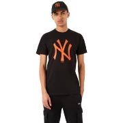 Debardeur New-Era Tee shirt 12123933 noir orange