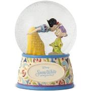 statuettes et figurines Enesco Boule à Neige Blanche Neige et Simplet