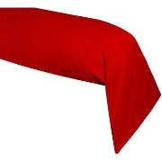 Taies d'oreillers, traversins Stof Une Taie de traversin rouge 45 x 18...