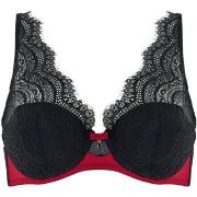 Rembourrés Pomm'poire Soutien-gorge ampliforme coque moulée noir Abyme