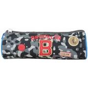 Cartable Pol Fox Trousse Brooklyn Camo Gris 1 compartiment