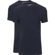 T-shirt Slater T-shirts Basique Lot de 2 Bleu Marine