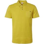 T-shirt No Excess Polo Jacquard Mix Lime