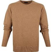 Sweat-shirt William Lockie Pull Agneline Camel