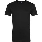 T-shirt Alan Red T-Shirt Derby Col Rond Noir (Lot de 2)