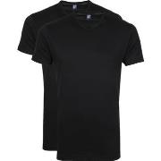 T-shirt Alan Red T-Shirt Vermont Col-V Noir (Lot de 2)