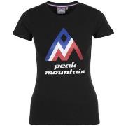 T-shirt Peak Mountain T-shirt manches courtes femme ACIMES