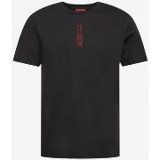 T-shirt BOSS T-shirt Durned213 noir/rouge