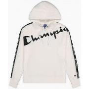 Sweat-shirt Champion Sweat Femme blanc à capuche 111928 BLANC