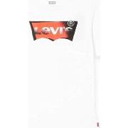 T-shirt enfant Levis 9EE909 SPRAY BATWING-WHITE