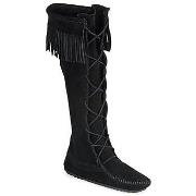 Bottes Minnetonka FRONT LACE HARDSOLE KNEE HI BOOT