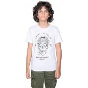 T-shirt enfant Deeluxe Tee-shirt junior INGENIOUS blanc