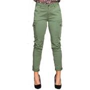 Pantalon Deeluxe Pantalon cargo Femme Tess Kaki -