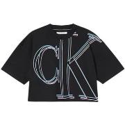 T-shirt Calvin Klein Jeans T Shirt Court Ref 57178 BEH Noir