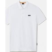 T-shirt Napapijri E-RHEMES NP0A4G2K-002 BRIGHT WHITE