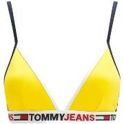 Maillots de bain Tommy Jeans Haut de Bikini Ref 56890 zik Jaune