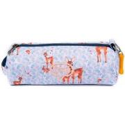 Cartable Stones and Bones Trousse motif Bambi - Rose / Bleu