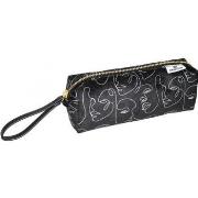 Cartable Oberthur Trousse - Abstrait - Gris velours