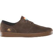 Chaussures de Skate Emerica THE FIGUEROA BROWN GUM GOLD