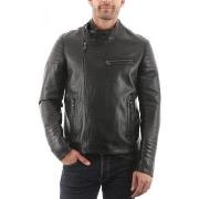 Veste Giorgio Javier Waxy Noir