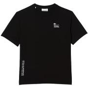 T-shirt Lacoste T Shirt Femme Ref 57492 031 Noir