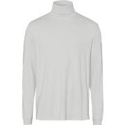 Sweat-shirt Brax Pull Col Roulé Blanc Cassé