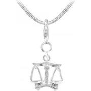 Collier Sc Crystal SN016+CH0362-ARGENT