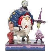 Statuettes et figurines Enesco Statuette de Collection Santa Jack Skel...