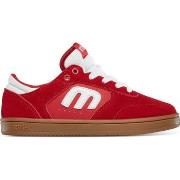 Chaussures de Skate enfant Etnies KIDS WINDROW RED WHITE GUM