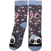 Chaussettes enfant Isotoner Chaussettes antidérapantes panda Gris 27/3...