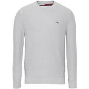 Sweat-shirt Tommy Jeans Pull homme Ref 57953 PJ4 Silver Grey