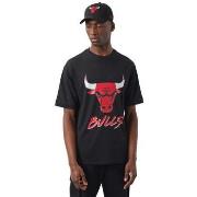 T-shirt New-Era Chicago Bulls NBA Script