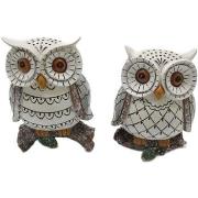 Statuettes et figurines Signes Grimalt Owl Figure 2 Unités