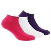 Chaussettes Kindy Lot de 3 paires de chaussettes invisibles jersey uni...