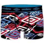 Boxers Umbro Boxer Homme Microfibre SUBASS2 Noir Bleu