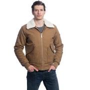 Blouson Harrington Blouson aviateur en canvas Recyclé Camel