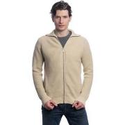 Pull Harrington Cardigan camionneur beige