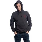 Sweat-shirt Harrington Sweat hoodie en coton biologique gris