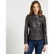 Veste Bata Blouson en cuir pour femmes Famme