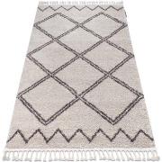 Tapis Rugsx Tapis BERBER ASILA B5970 crème et marron 240x330 cm