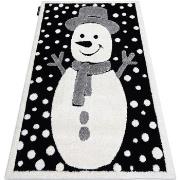 Tapis Rugsx Tapis enfant moderne JOY Snowman bonhomme de 140x190 cm