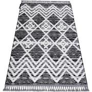 Tapis Rugsx Tapis MAROC P642 Diamants, Zigzag gris / 180x270 cm