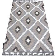 Tapis Rugsx Tapis MAROC P651 Diamants gris / blanc 180x270 cm