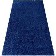 Tapis Rugsx Tapis SOFFI shaggy 5cm bleu foncé 140x190 cm