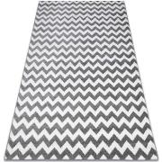 Tapis Rugsx Tapis SKETCH - F561 gris et blanc 140x190 cm